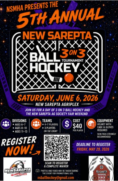 Ball Hockey Poster - 2026
